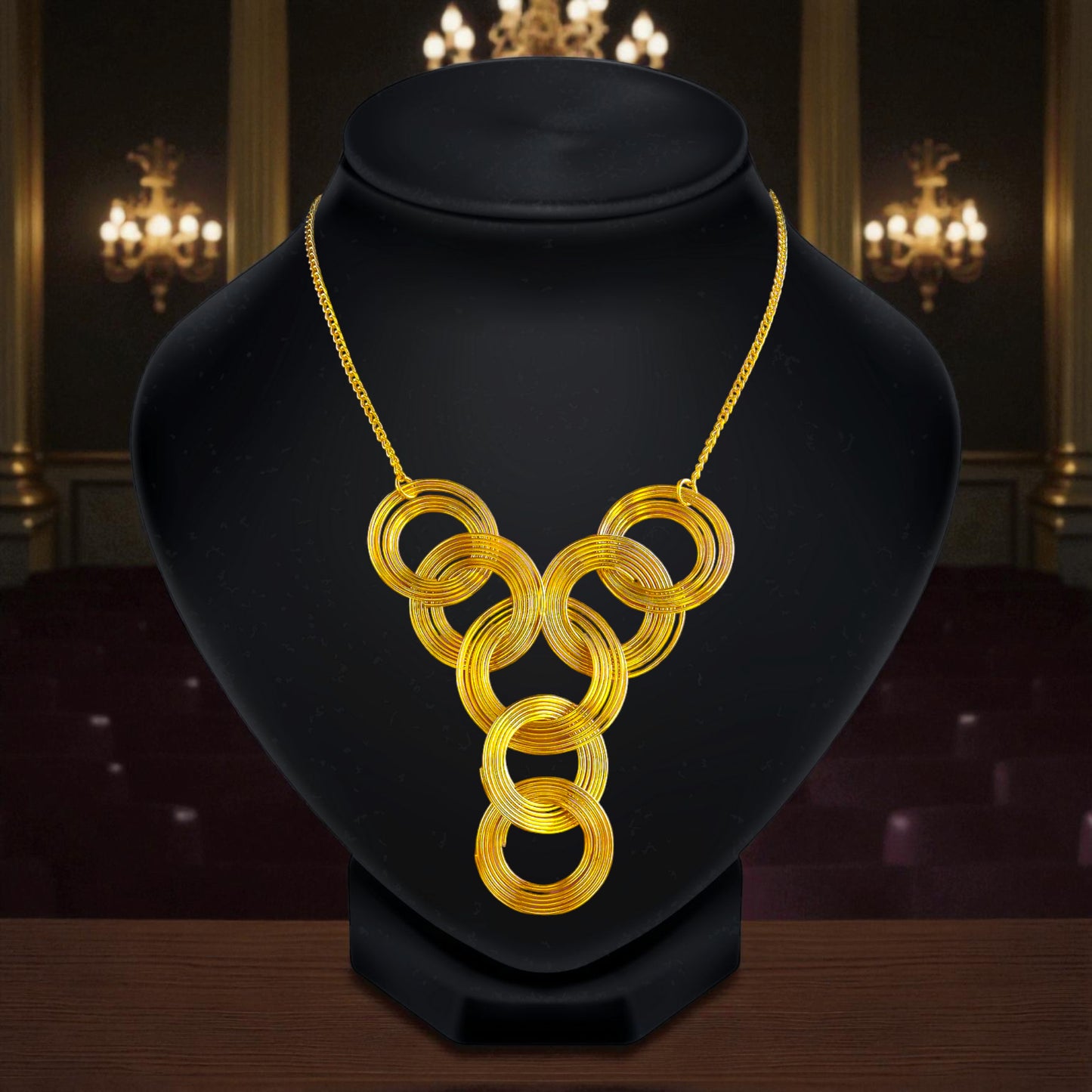 Link Pendant Set with Earrings