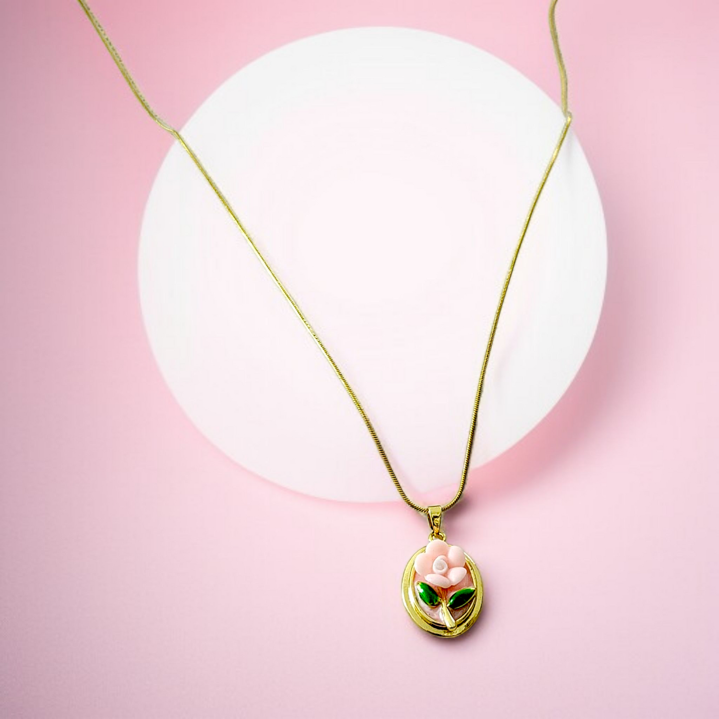 Shadowborne Blossom Pearl aesthetic Vintage Pendant