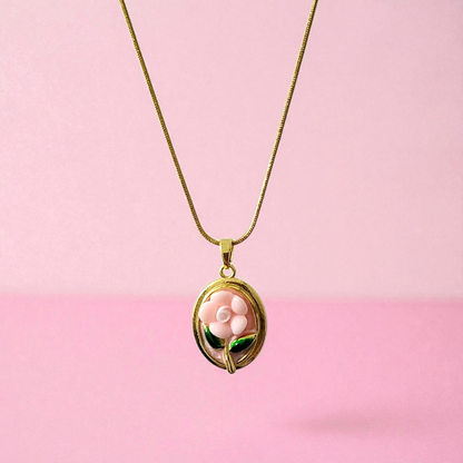 Shadowborne Blossom Pearl aesthetic Vintage Pendant