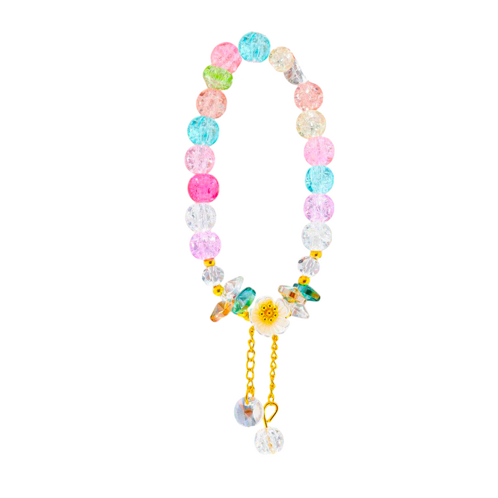 Bohemian Colorful Crystal Beaded Bracelet for Women