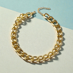 Chunky Cuban Link Chain Bracelet for Women