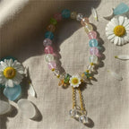 Bohemian Colorful Crystal Beaded Bracelet for Women